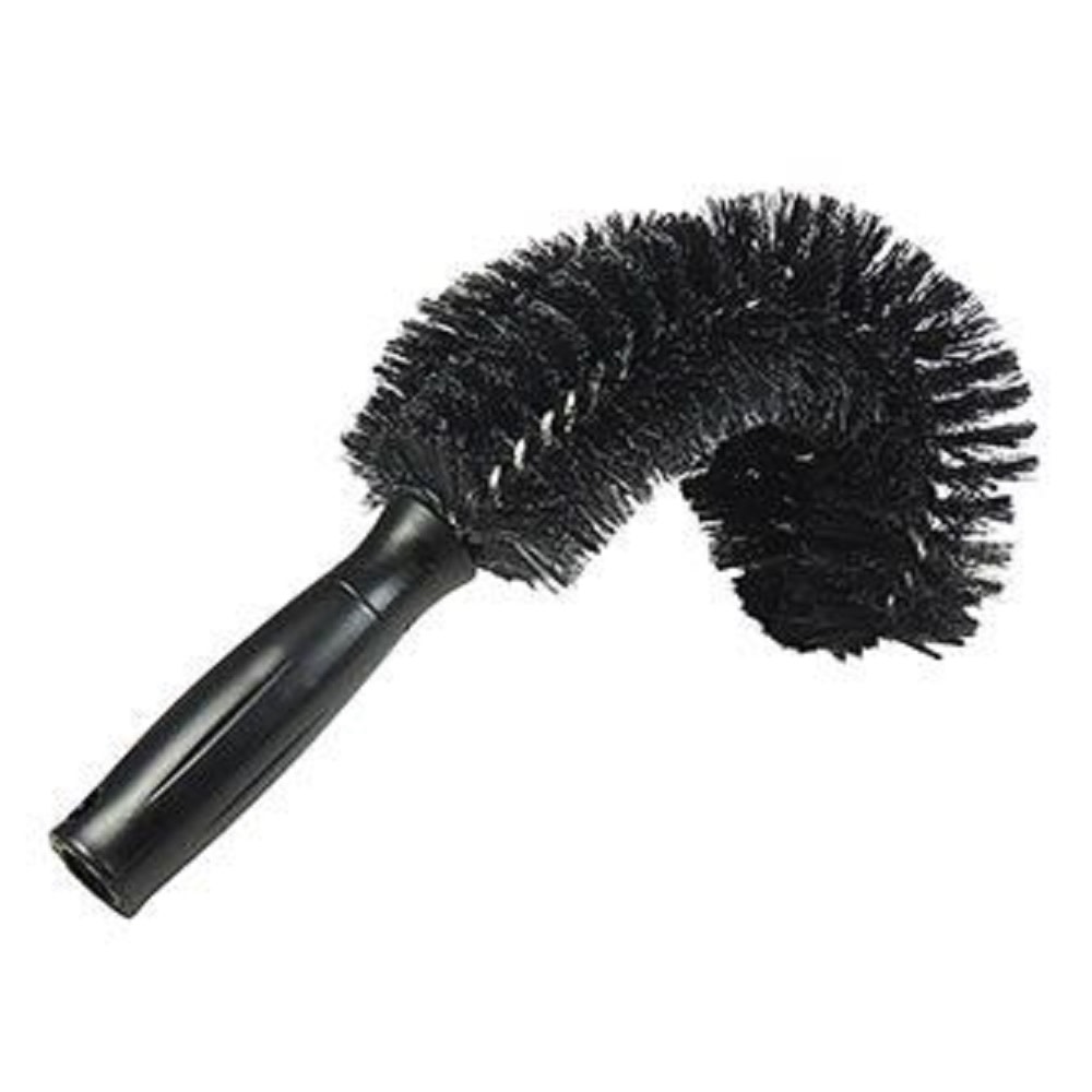 Unger StarDuster 11 Inch Curved Round and Bendable Pipe Brush - Ascmtools