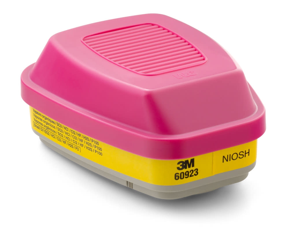 3M Organic Vapor/Acid Gas Cartridge/Filter 60923 P100 - Ascmtools
