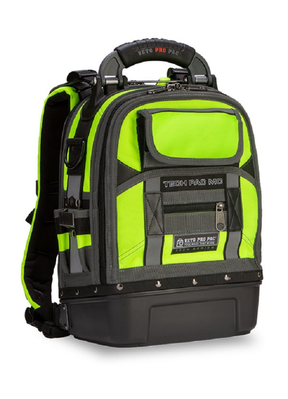 Veto Pro Pac Tool Backpack Small Hi Viz Yellow - Ascmtools
