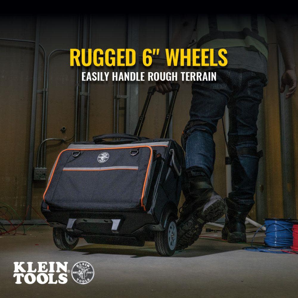 Klein Tools Tradesman Pro Rolling Tool Bag - Ascmtools
