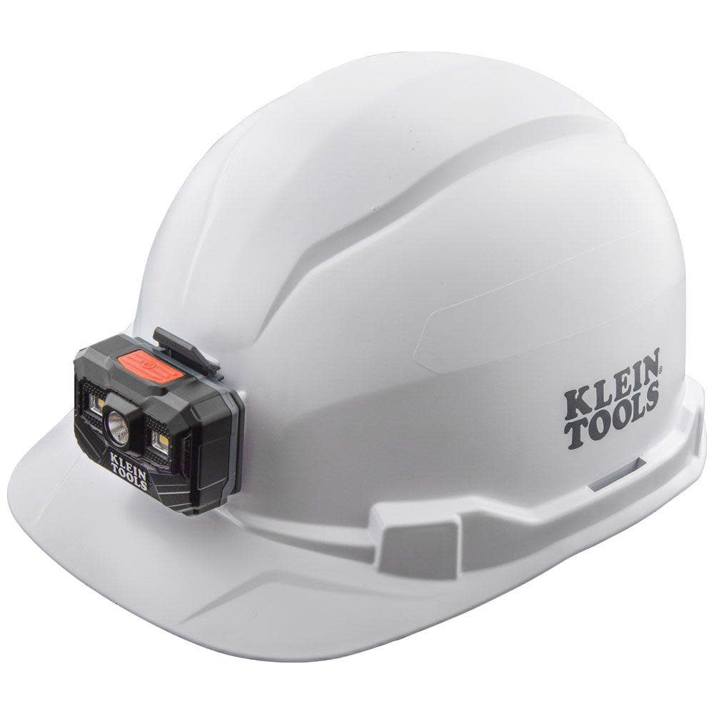 Klein Tools Non-Vented Hard Hat Cap with Headlamp - Ascmtools