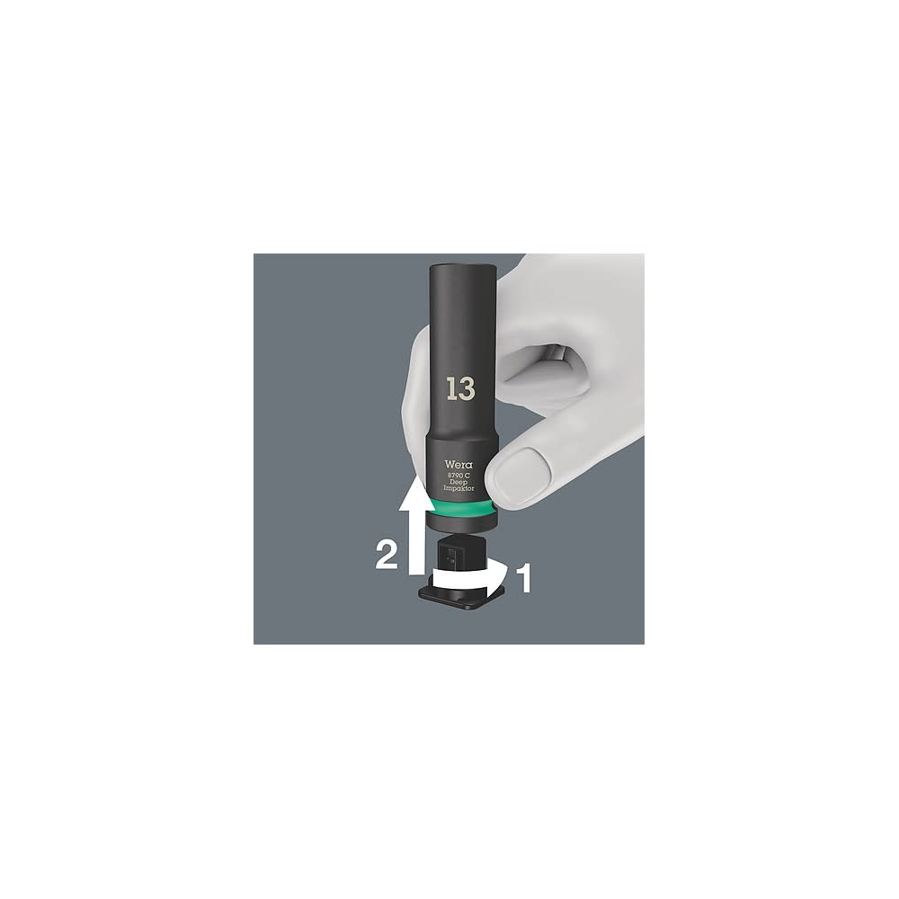 Wera Tools 11pc 8790 C Impaktor Deep Set 1 - Ascmtools