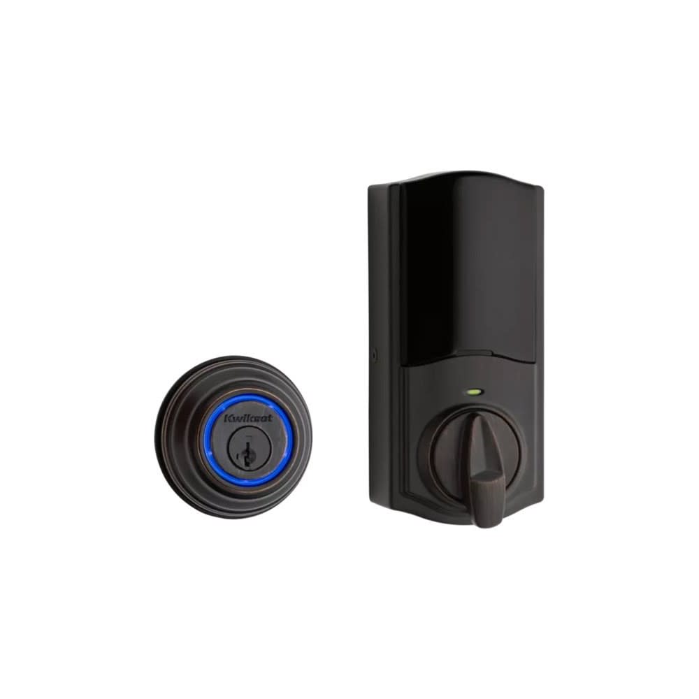 Kwikset Venetian Bronze 2nd Gen Bluetooth Smart Lock Electronic Deadbolt - Ascmtools