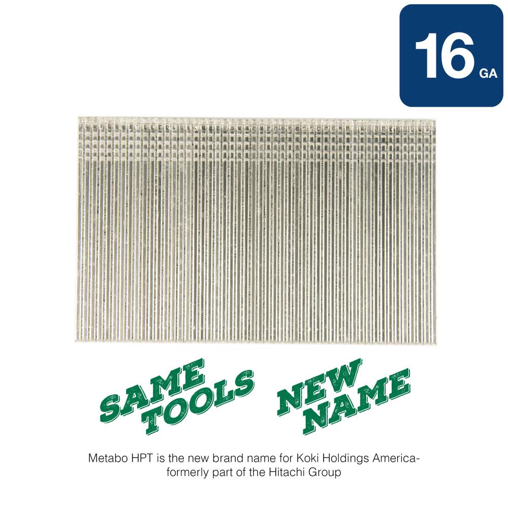 Metabo HPT 2″ 16 Gauge Straight Finish Nail 1000pk - Ascmtools