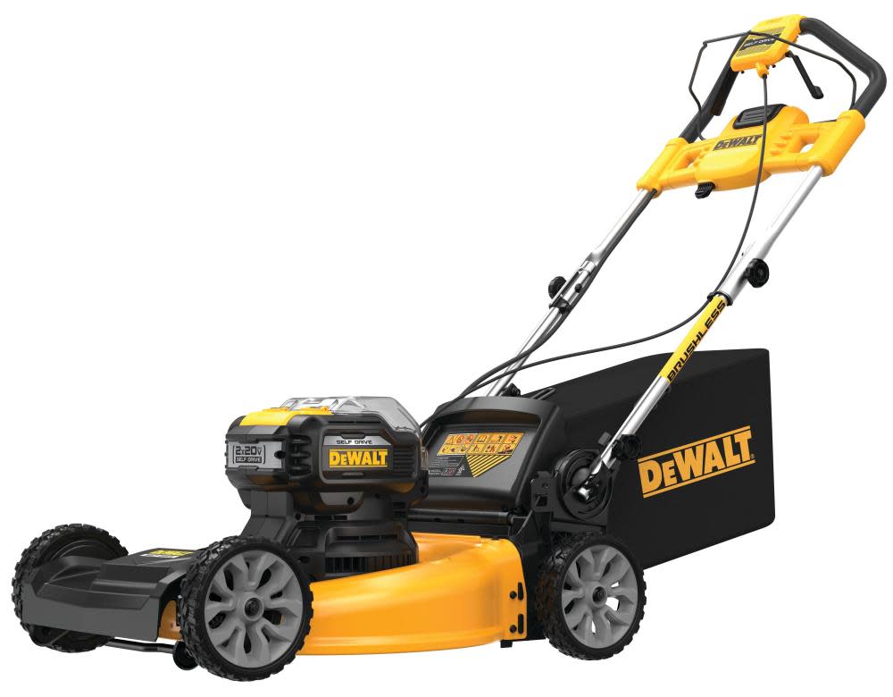 DEWALT Lawn Mower FWD Self-Propelled 2 X 20V MAX* 21 1/2″ Brushless Cordless Kit - Ascmtools
