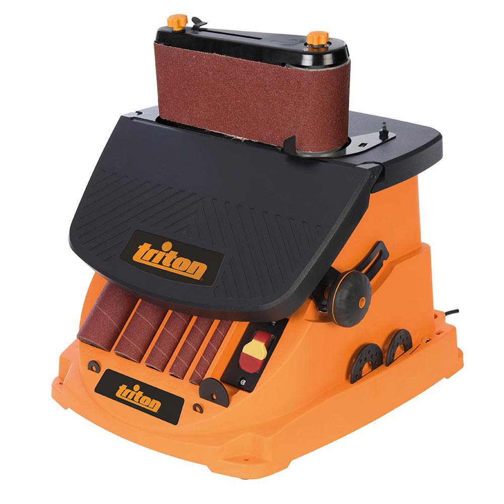 Triton Power Tools 3.5A Oscillating Spindle & Belt Sander - Ascmtools