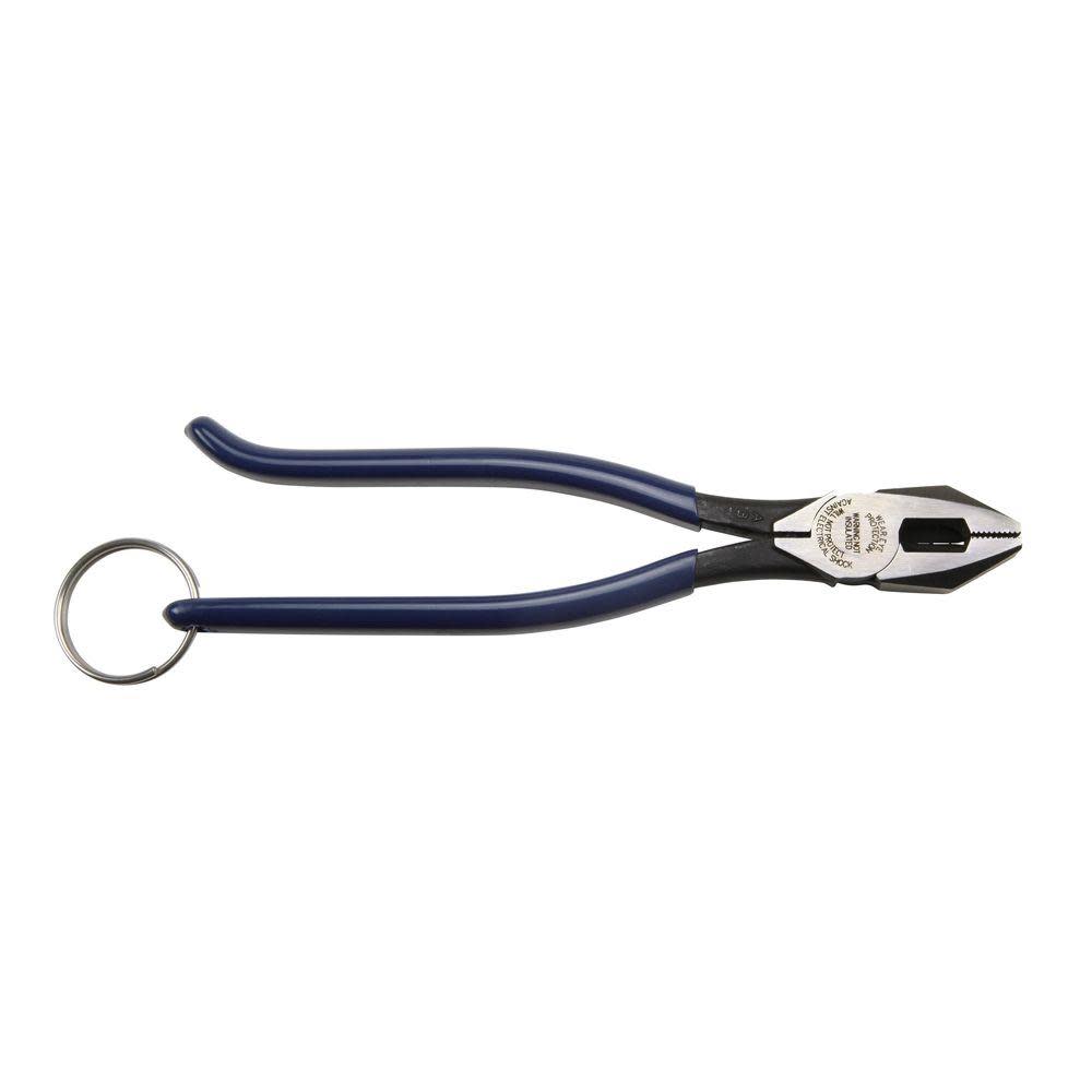 Klein Tools Slim Rebar Work Pliers with Ring - Ascmtools
