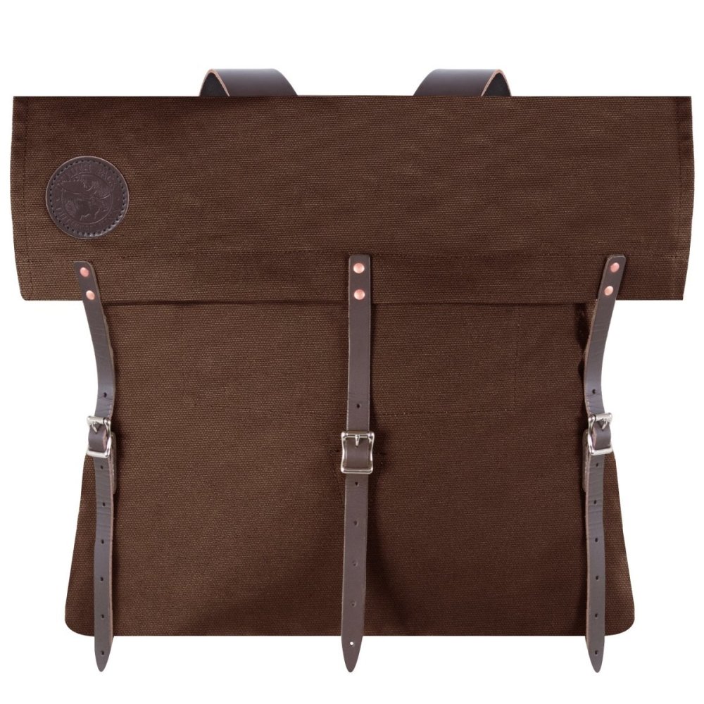 Duluth Pack 60 Liter Capacity Brown Canvas #3 Original Backpack - Ascmtools
