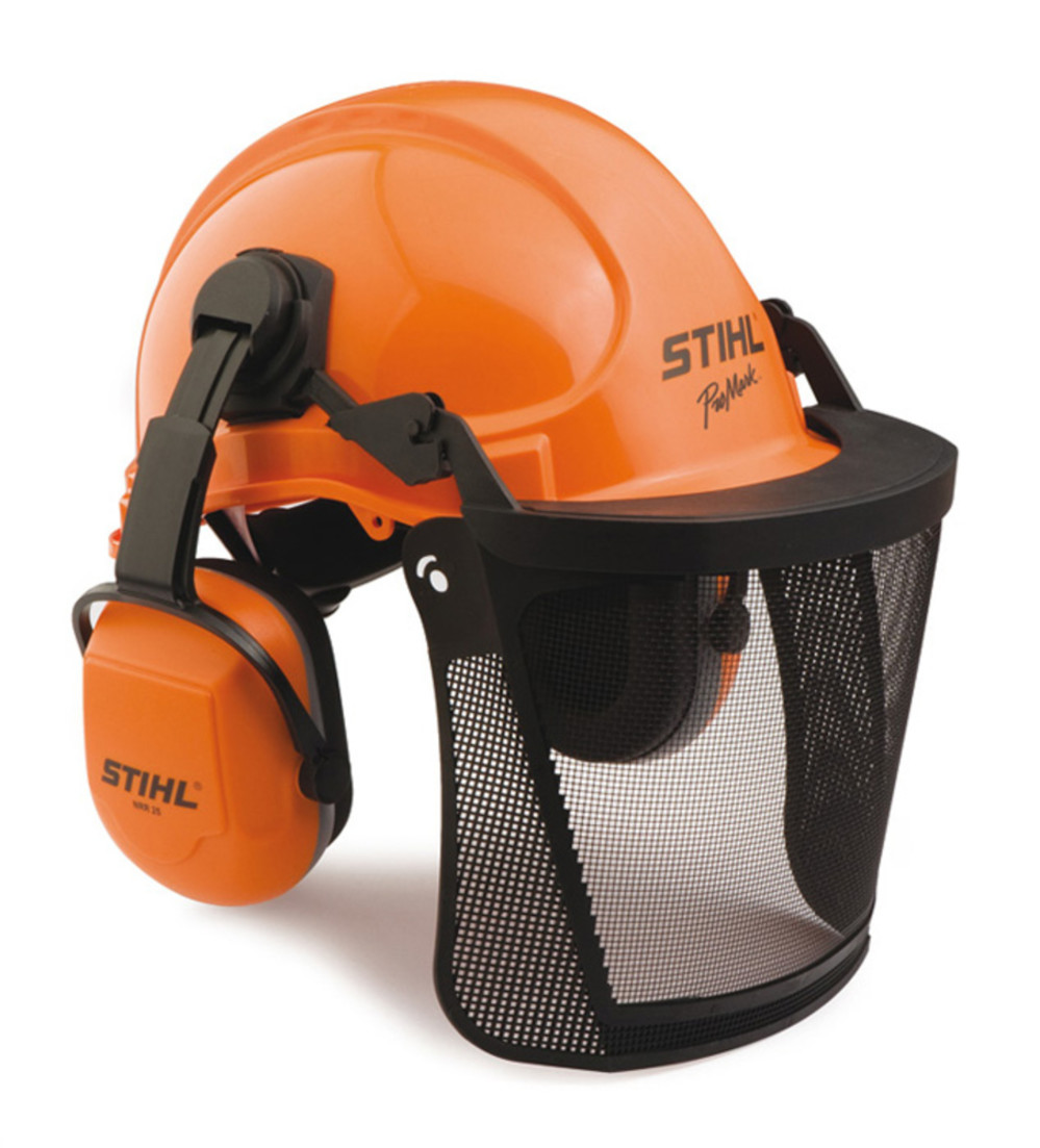 Stihl Pro Mark Orange Helmet System - Ascmtools