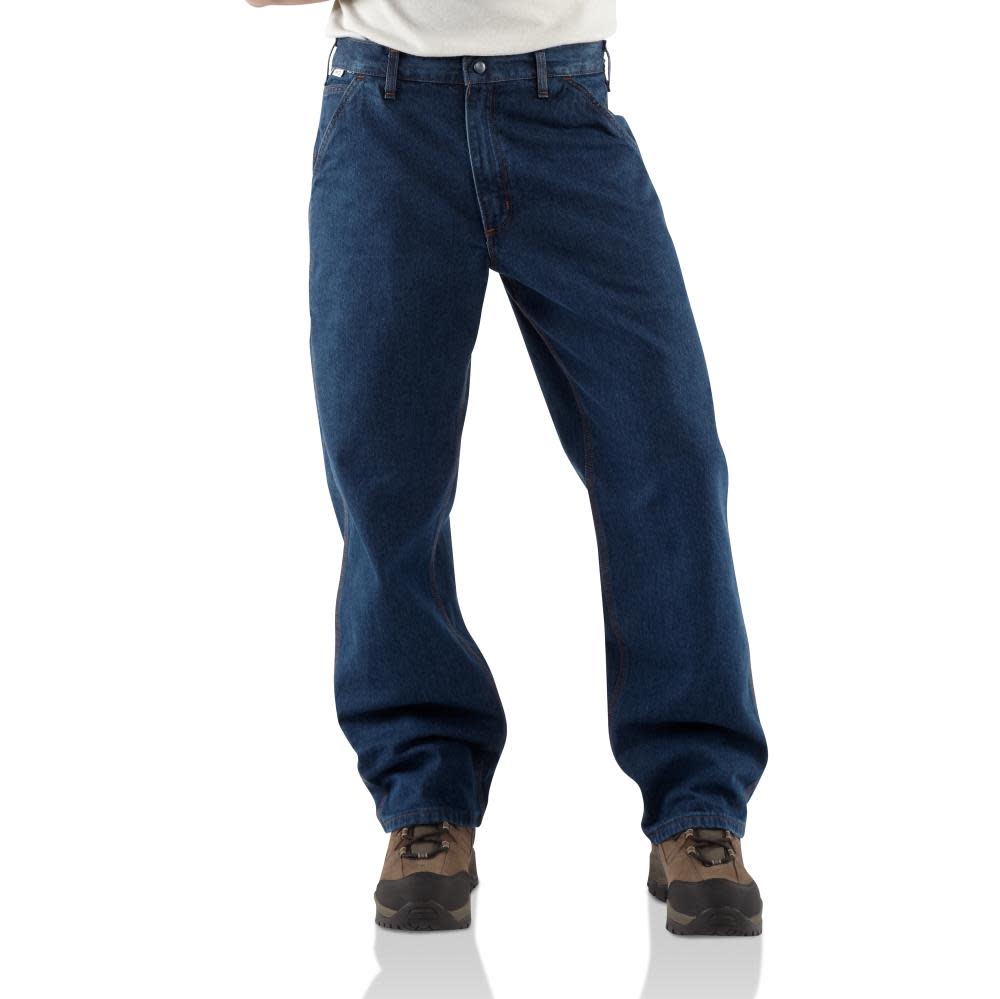Carhartt Men’s Flame Resistant Denim Dungaree - Ascmtools