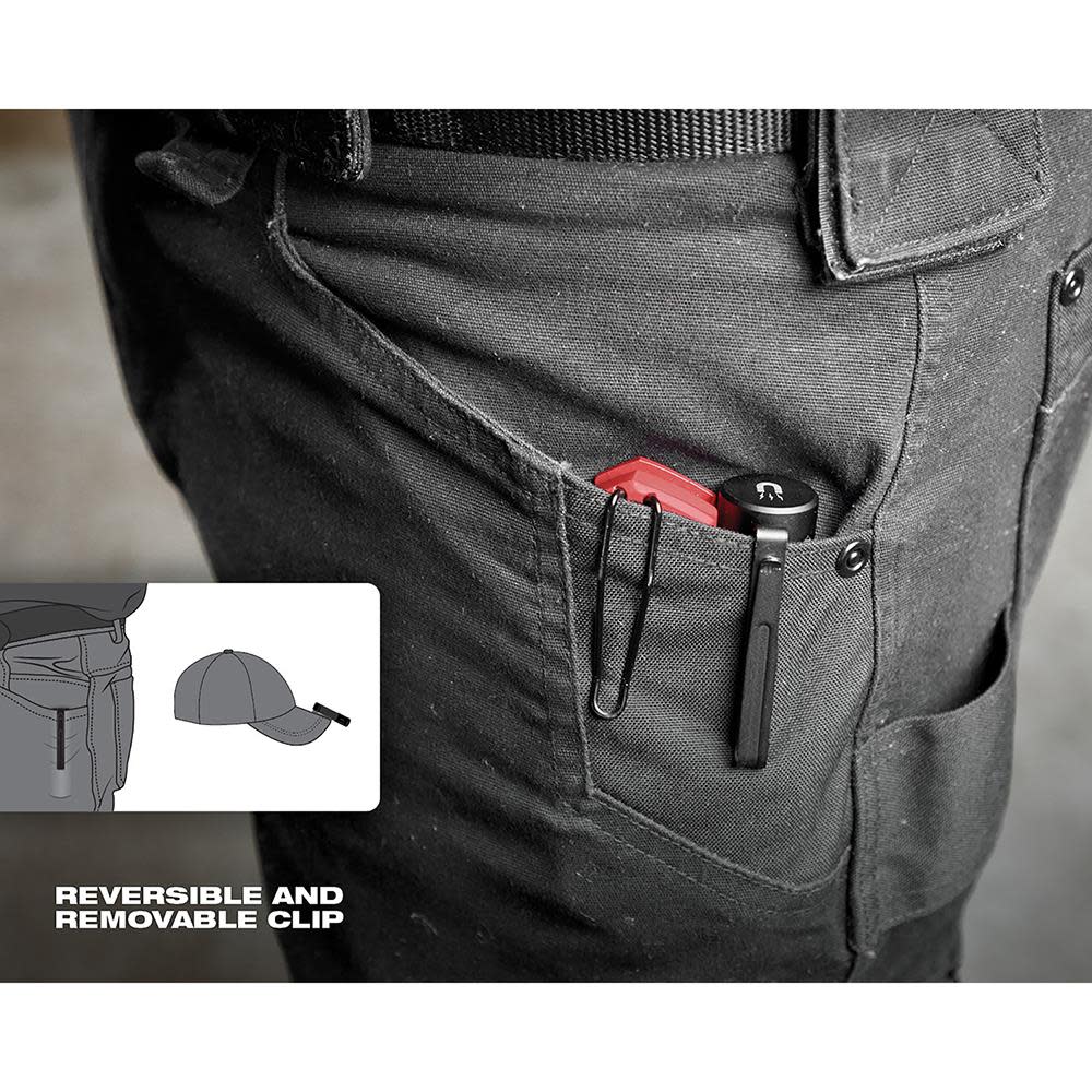 Milwaukee Everyday Carry Flashlight with Magnet Rechargeable 500L - Ascmtools