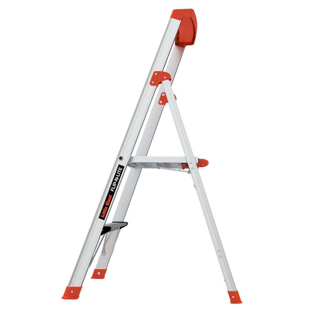 Little Giant Safety Flip-N-Lite M4 Type-1A Aluminum Step Ladder - Ascmtools