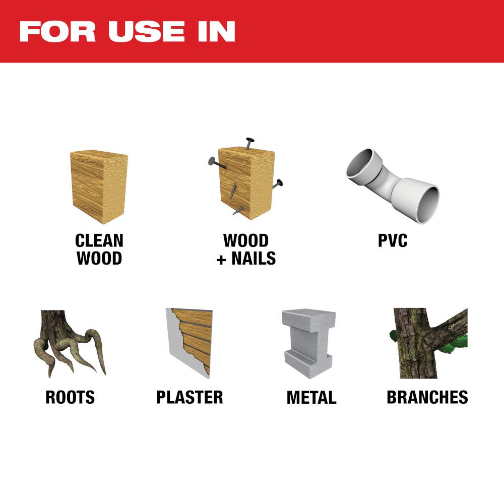 Milwaukee M12 FUEL HACKZALL Reciprocating Saw Kit - Ascmtools
