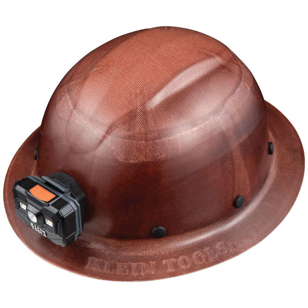 Klein Tools High Temp Hard Hat Brim with Headlamp - Ascmtools
