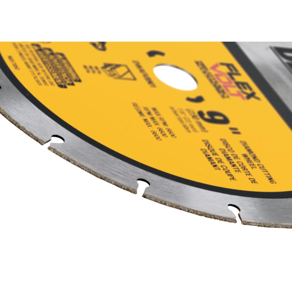 DEWALT Diamond Wheel FLEXVOLT 9″ Metal Cutting - Ascmtools