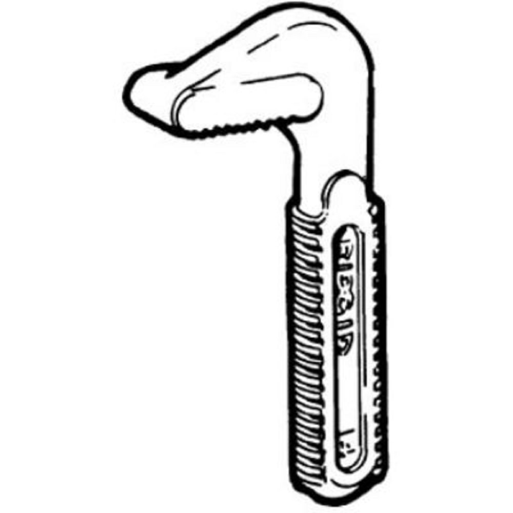 Ridgid Replacement 24″ Hook Jaw for use with the #24 Heavy-Duty and Aluminum Offset Wrenches - Ascmtools