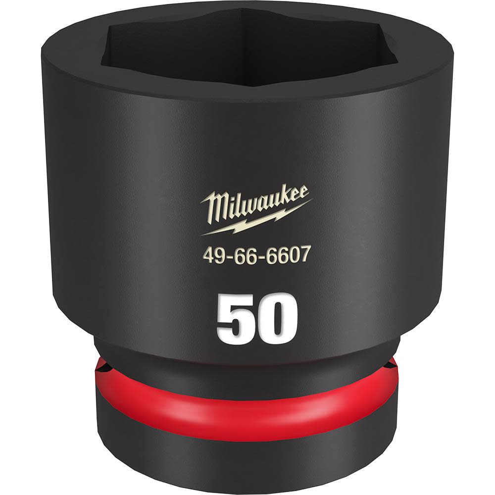 Milwaukee Impact Socket 1″ Drive 50mm Standard 6 Point - Ascmtools