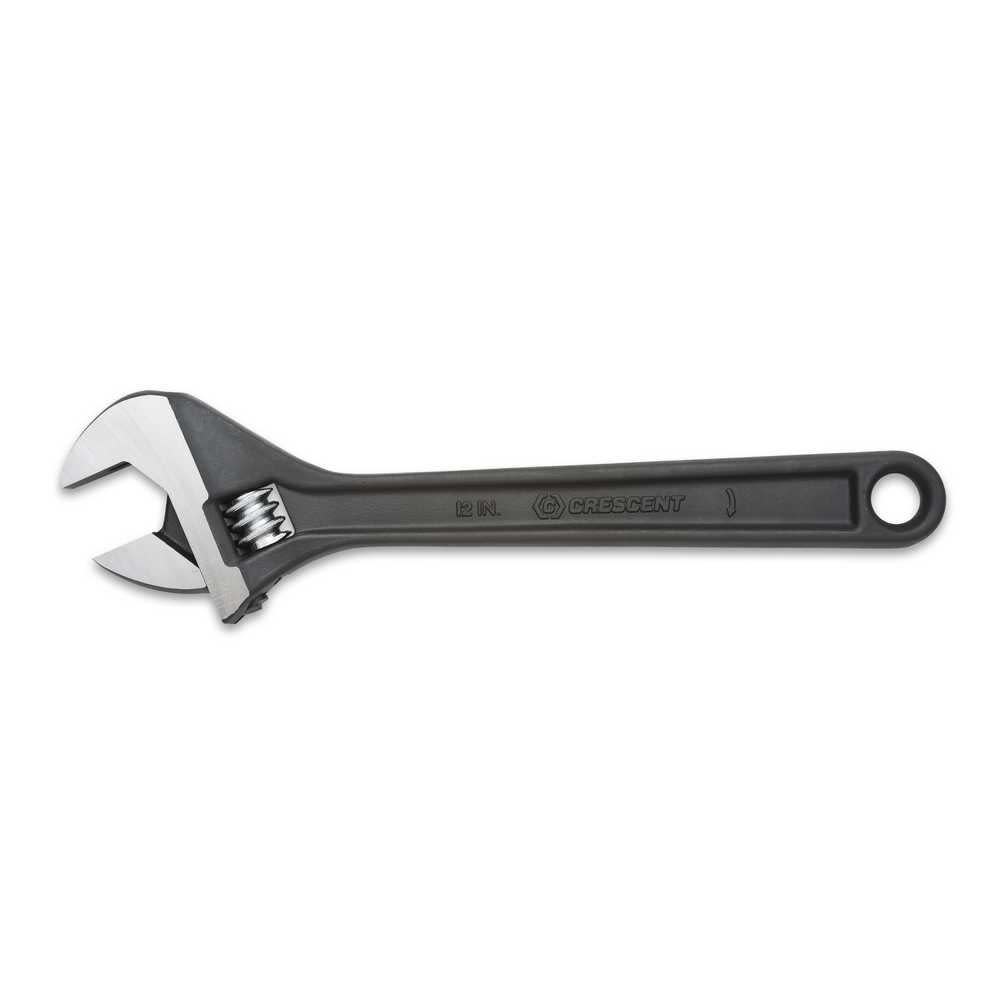 Crescent Adjustable Wrench 12 In. Black Oxide - Ascmtools