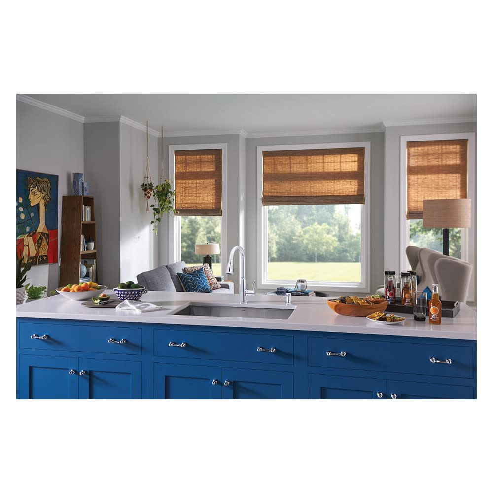 Moen Hadley Kitchen Faucet Chrome 1 Handle Pulldown - Ascmtools