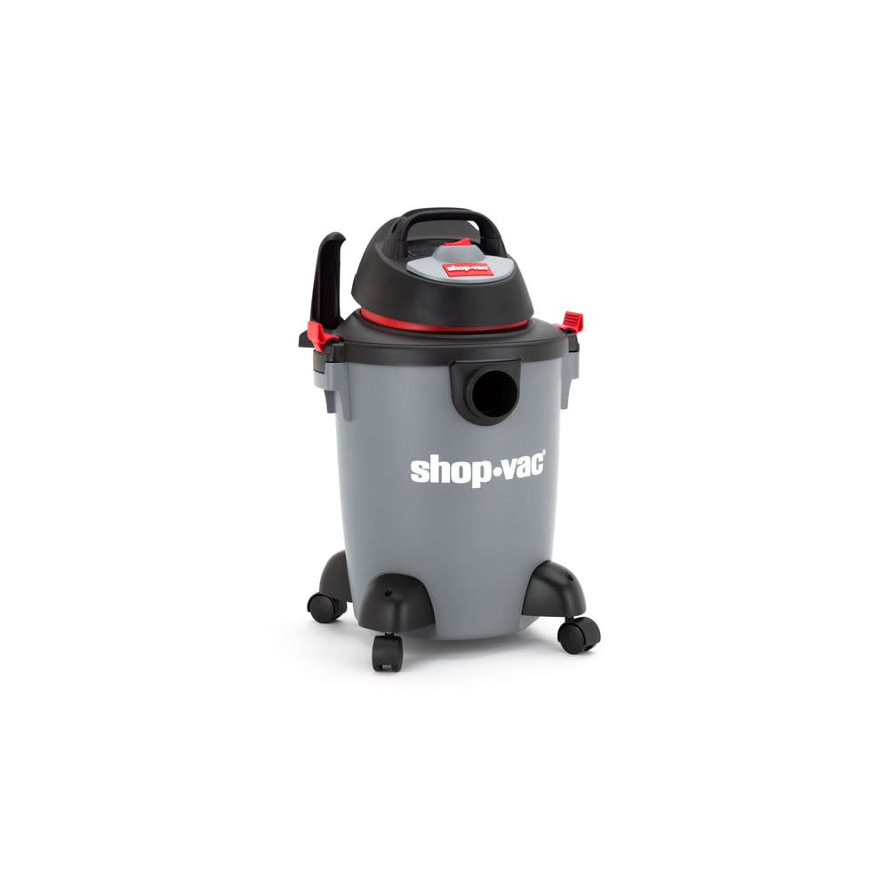 Shop Vac Wet/Dry Vacuum 6 Gallon 3HP Peak 65 CFM Peak - Ascmtools
