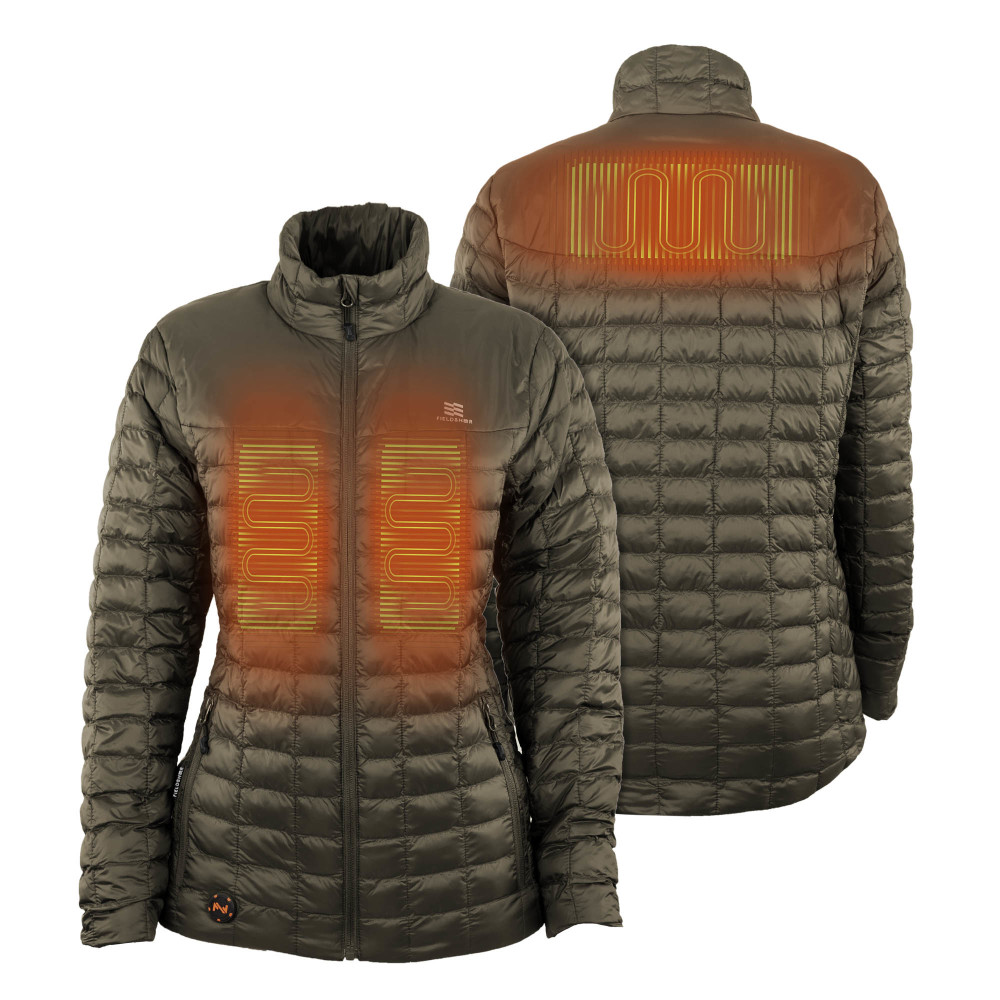 Mobile Warming Backcountry Jacket Womens 7.4V Morel Medium - Ascmtools