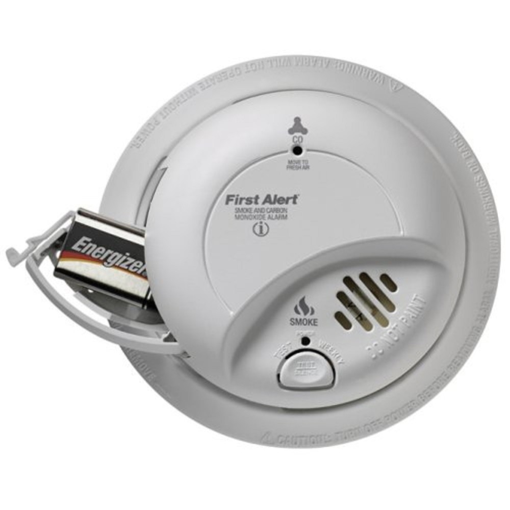 First Alert Hardwired Smoke and Carbon Monoxide Alarm with Battery Backup – Pack of 6 - Ascmtools