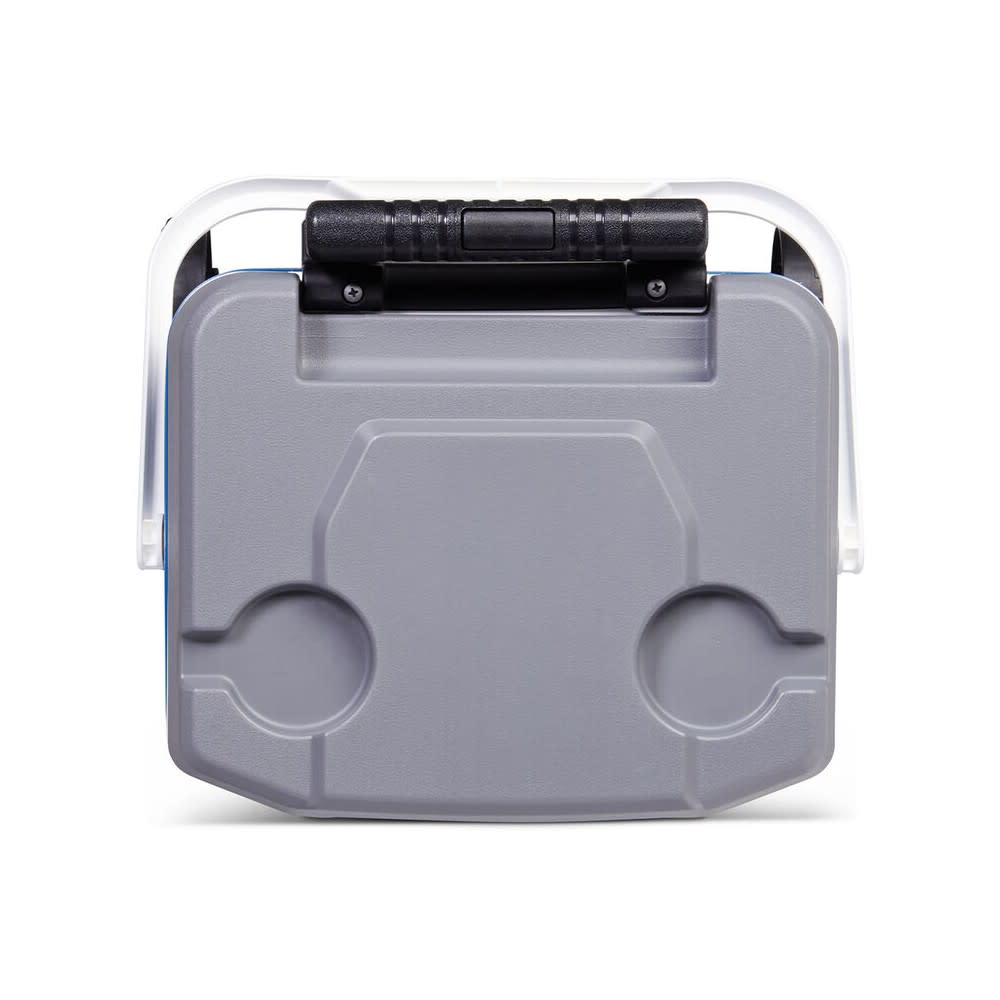 Igloo Latitude 16 Roller Hard Cooler Indigo Blue/Meteorite 16qt - Ascmtools