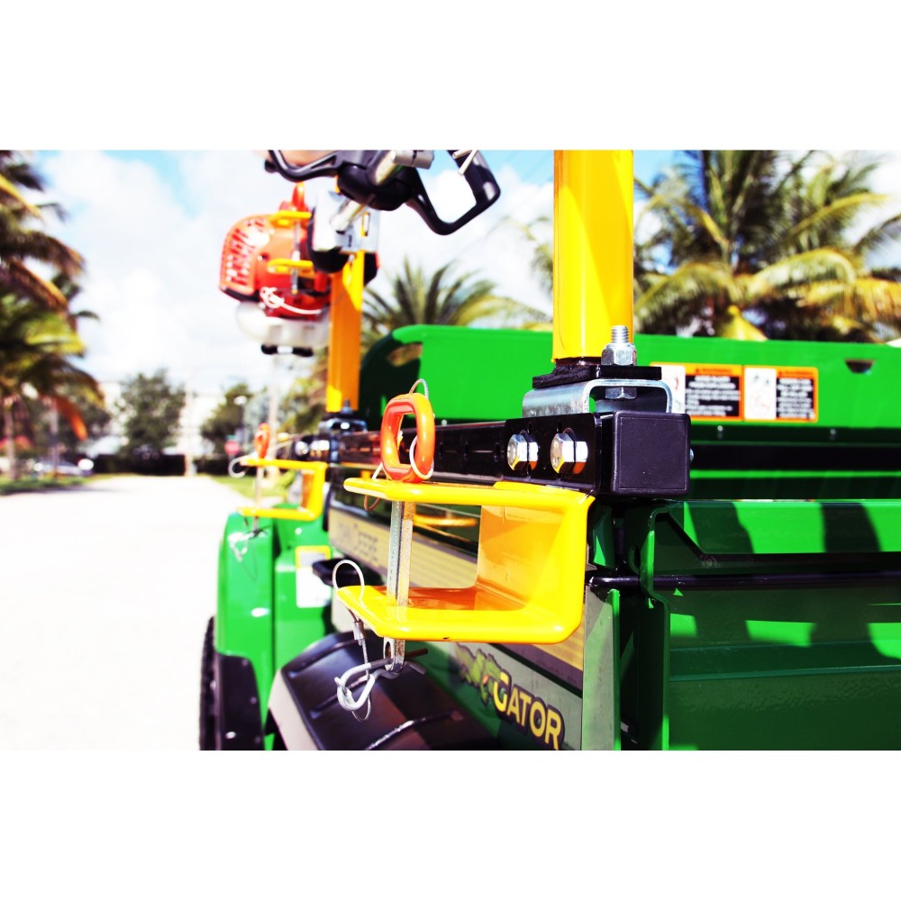 Green Touch Bed Rail System For John Deere Gator Plastic Bed - Ascmtools