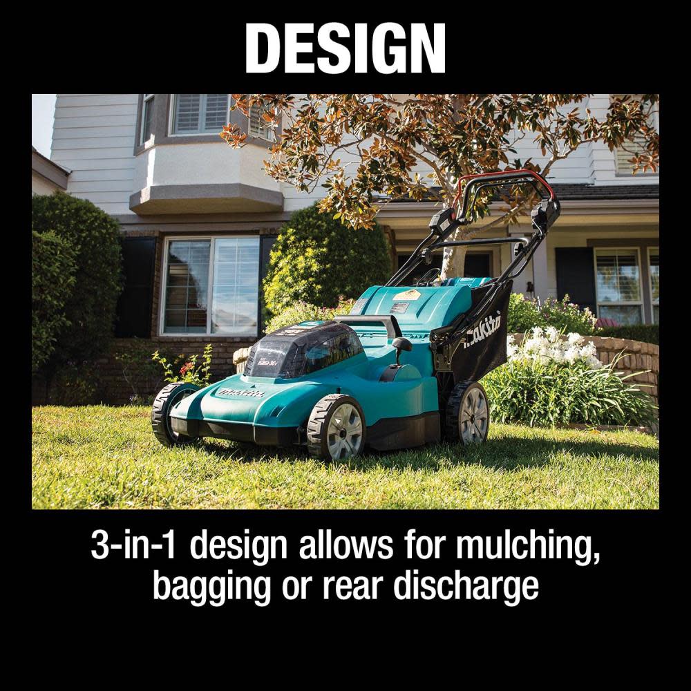Makita 36V (18V X2) LXT Lawn Mower 21″ Self Propelled Bare Tool - Ascmtools