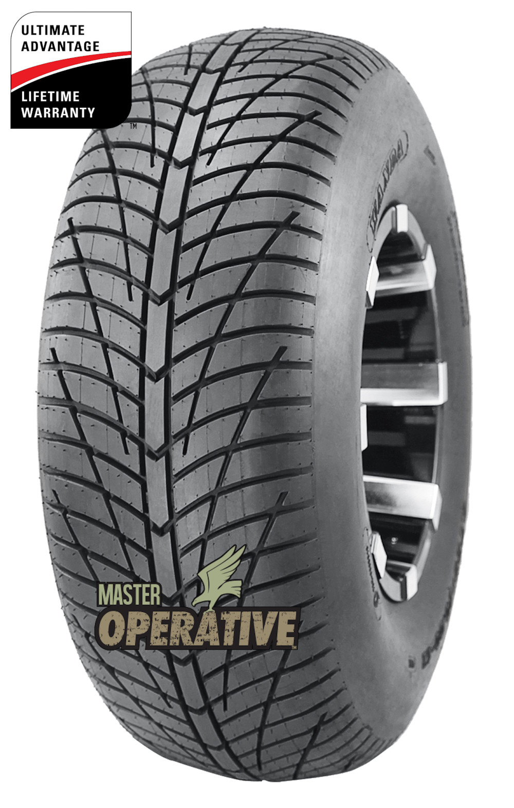 Master ATV 25×8.00-12 4P TL Operative ATV Tire (Tire Only) - Ascmtools