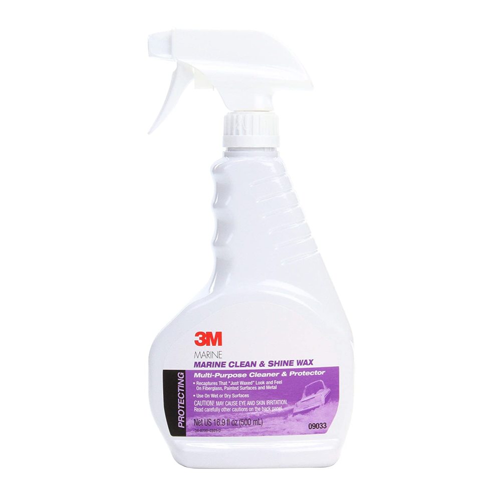 3M 16.9oz Liquid Marine Clean & Shine Wax - Ascmtools
