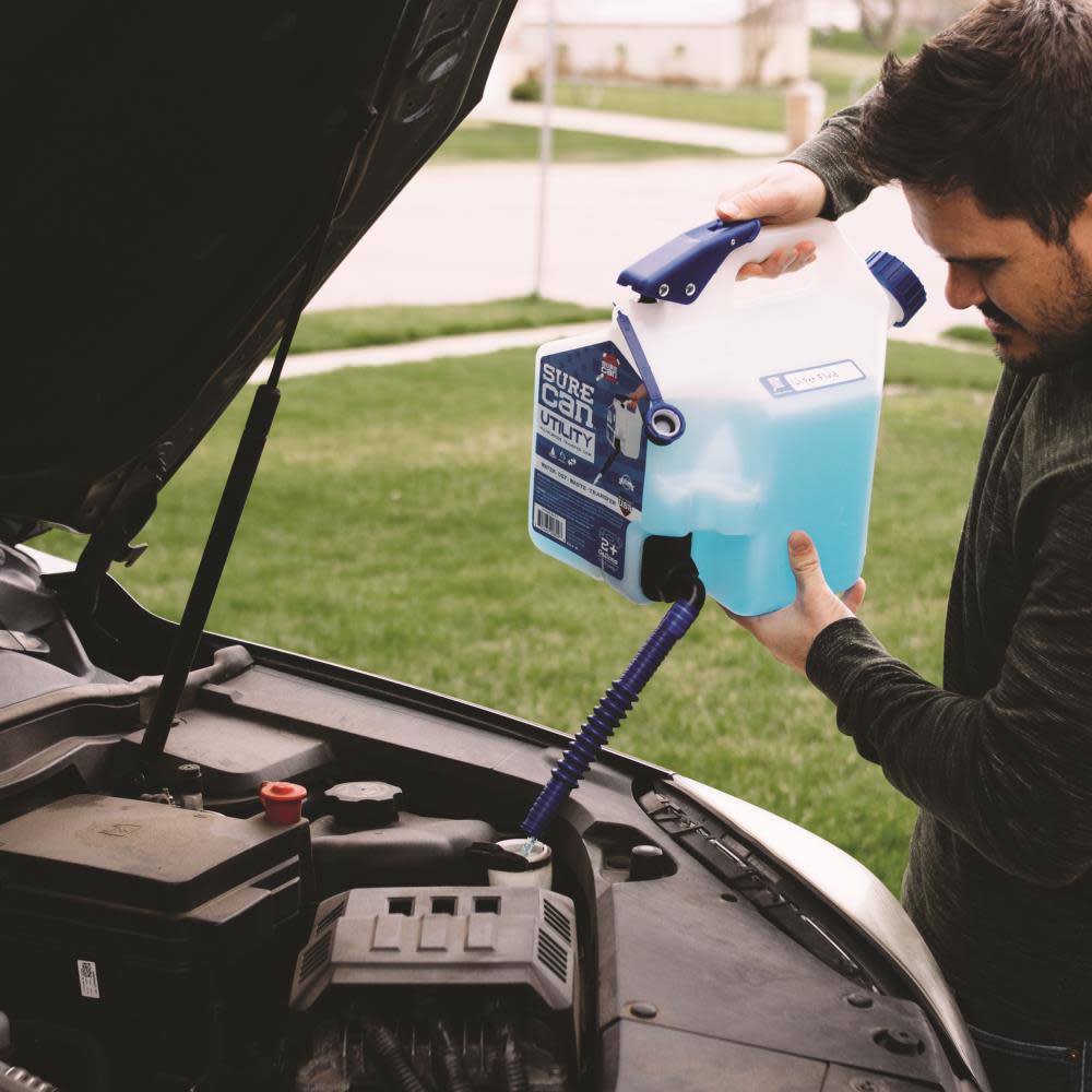 Surecan 2+ Gallons 7.57 Liters Multipurpose Utility Transfer Tank - Ascmtools