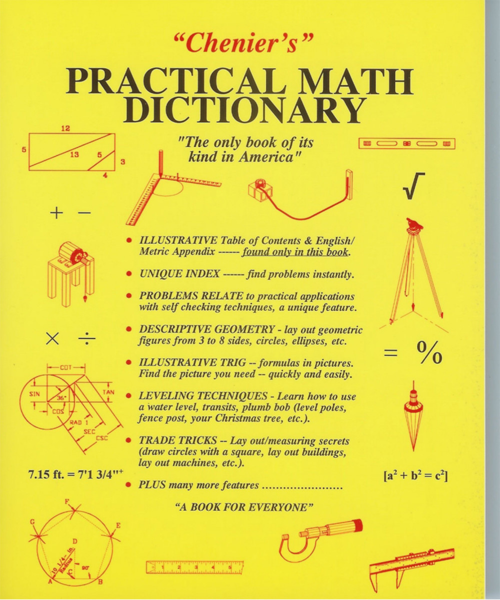 Chenier Educational Ent Practical Math Dictionary - Ascmtools