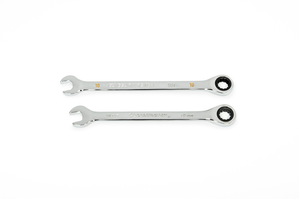 GEARWRENCH 10mm 90T 12 Point Ratcheting Combination Wrench - Ascmtools