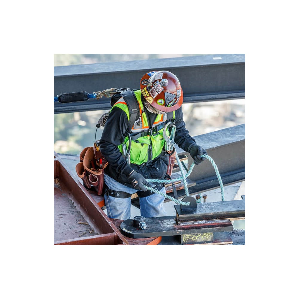Falltech 3D Belted Full Body Harness with QC Chest Buckle Medium - Ascmtools