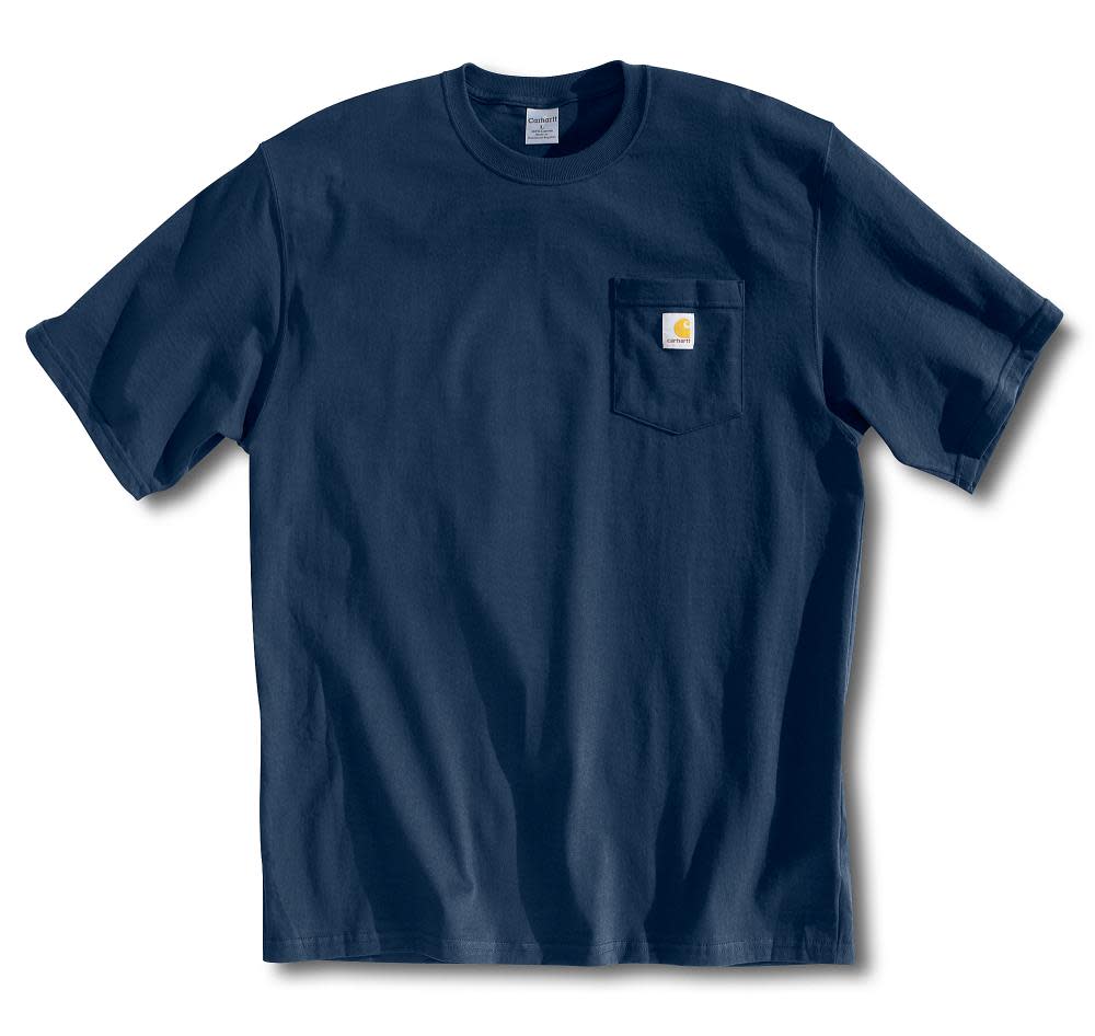 Carhartt Men’s Workwear Pocket T-Shirt Navy 3Xl Tall - Ascmtools