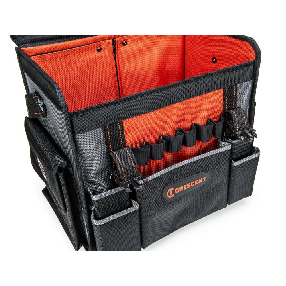Crescent 18″ Tradesman Rolling Tool Bag - Ascmtools