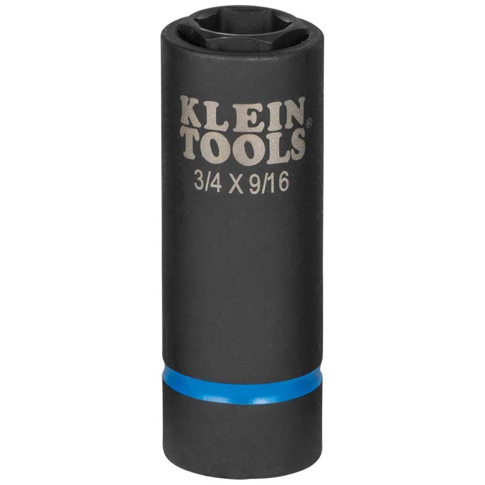 Klein Tools 2-in-1 Impact Socket 6-Point - Ascmtools