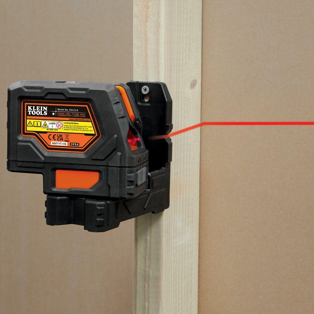 Klein Tools Self-Level Cross-Line Laser with Spot - Ascmtools