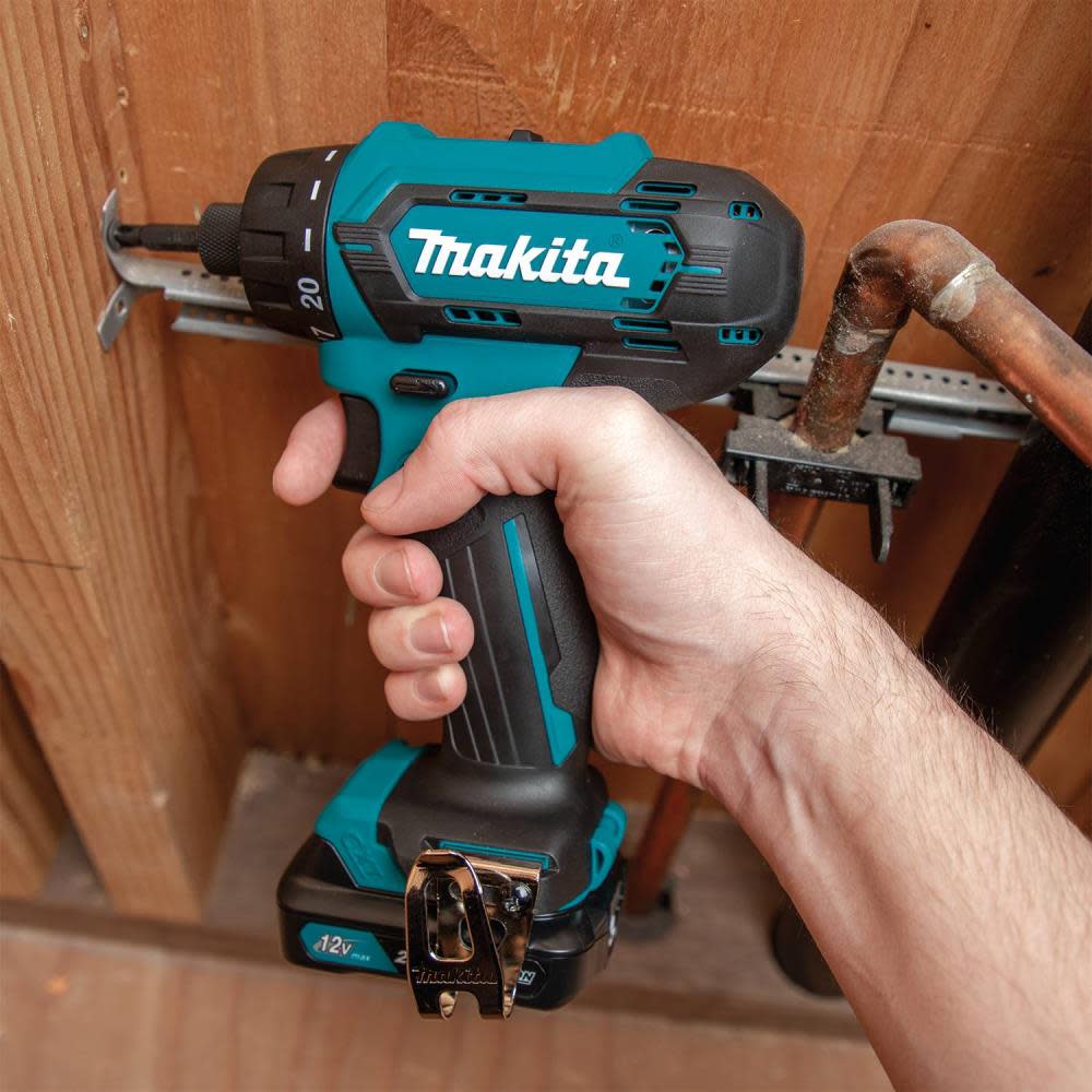 Makita 12V max CXT Lithium-Ion Cordless 2-Pc. Combo Kit (2.0Ah) - Ascmtools