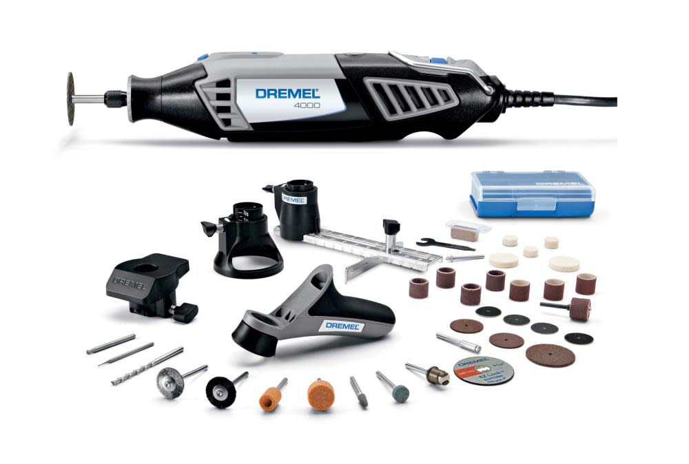 Dremel 4000 Series RT Storage Case with Attachements & Accessories - Ascmtools