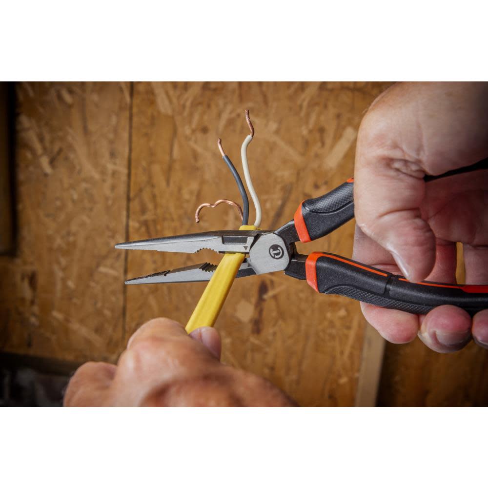 Crescent 8″ Z2 Long Nose Dual Material Pliers - Ascmtools
