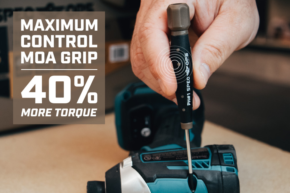 Spec Ops Precision Screwdriver Set with Case 6pc - Ascmtools