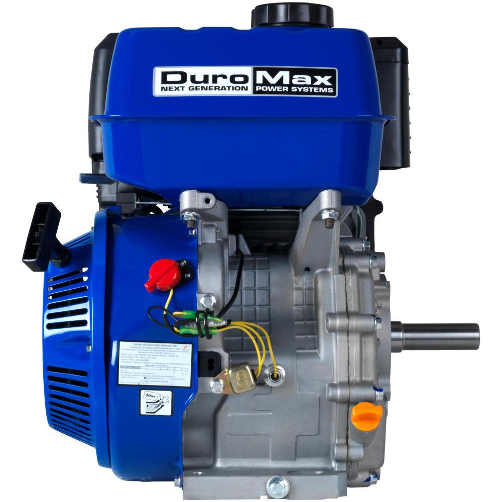 Duromax 420CC Gas 1-Inch Shaft Recoil Start Engine - Ascmtools