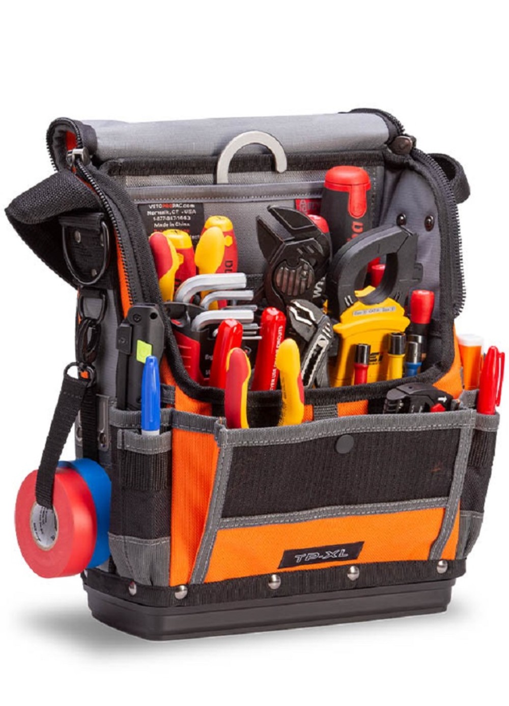 Veto Pro Pac Tool Pouch Hi Viz Orange XL - Ascmtools