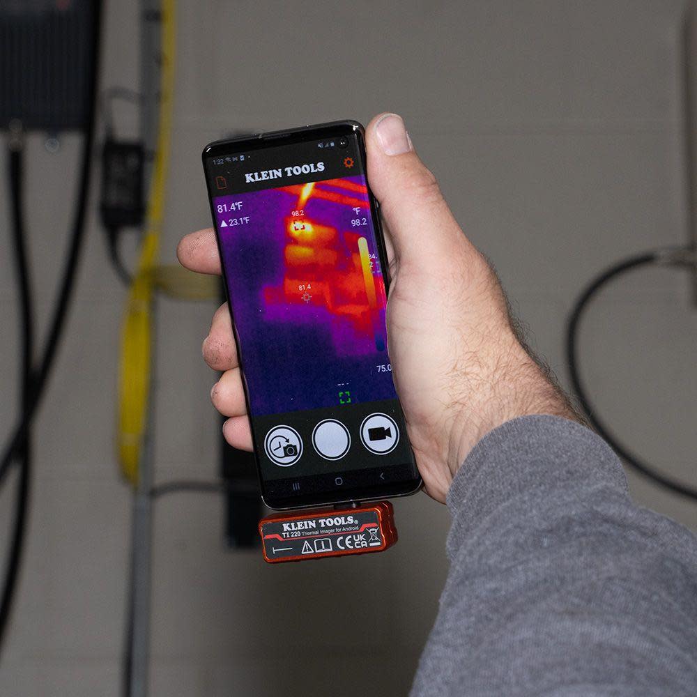 Klein Tools Thermal Imager for android Devices - Ascmtools