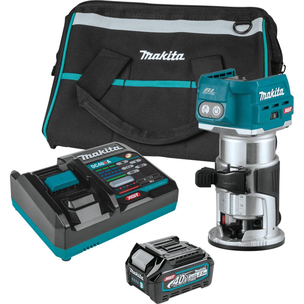 Makita 40V max XGT Compact Router Kit - Ascmtools