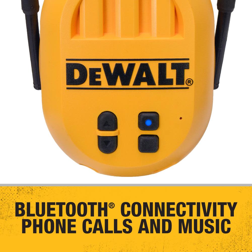 DEWALT Bluetooth Wireless Hearing Protector - Ascmtools
