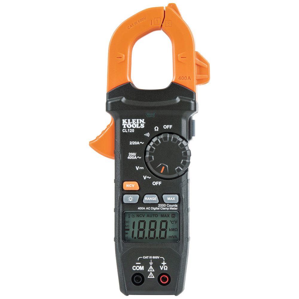Klein Tools Auto-Ranging Digital Clamp Meter AC - Ascmtools