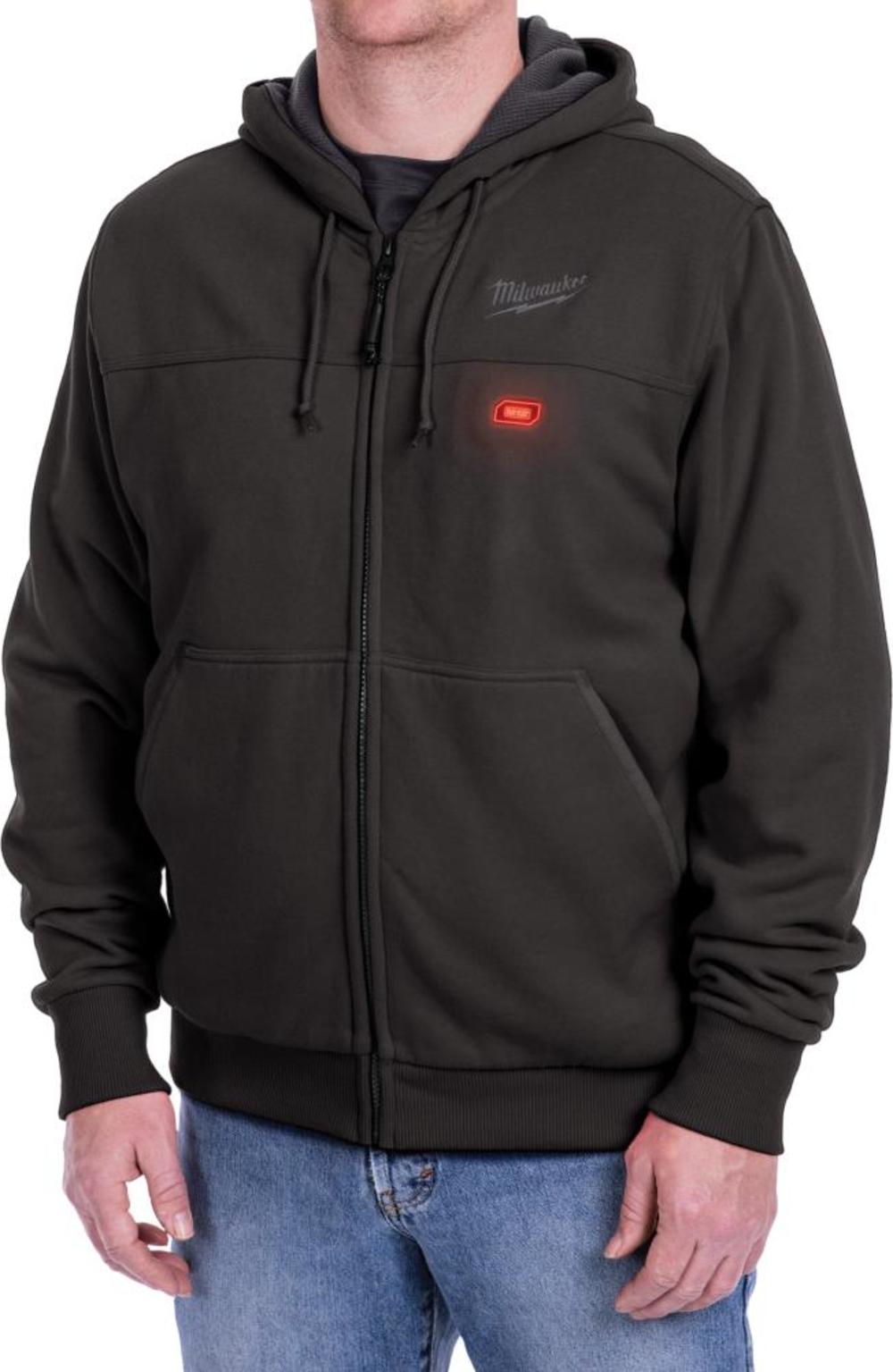 Milwaukee M12 Heated Hoodie Kit XL Black - Ascmtools